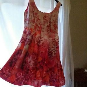🐒Price Dropped 💖Nine West size 14 floral dress
